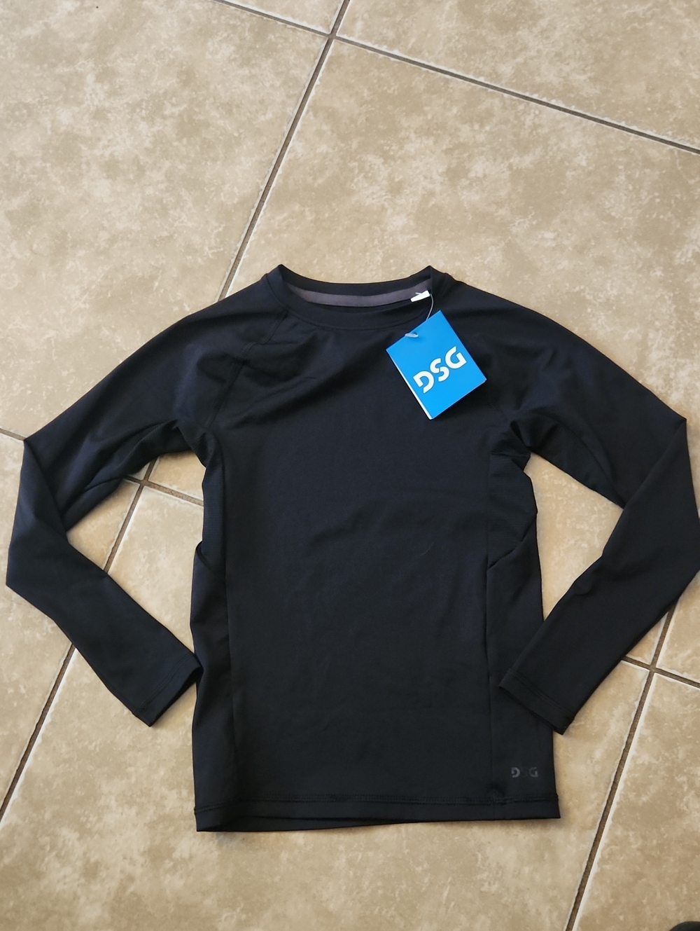 DSG Black Long Sleeve Athletic Top